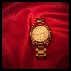 Michael Kors rose gold watch